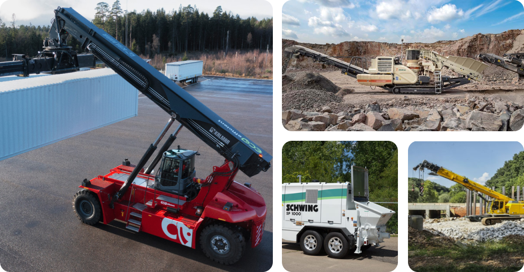 Maquinaria en venta para diferentes industrias